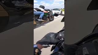 Lamborghini versus Kawasaki Ninja h2r Kawasaki Ninjas short [upl. by Recha]