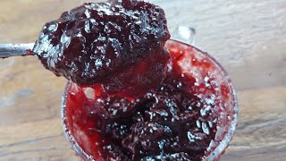 Só 2 ingredientes GELÉIA de JABUTICABA sem água cremosa  brilhante saborosa [upl. by Gore]