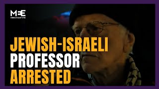 UK police arrest Israeli academic Haim Bresheeth after proPalestine speech [upl. by Chenee]