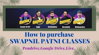 How to purchase SWAPNIL PATNI CLASSES Swapnil Patni Classes unboxing [upl. by Atekram]