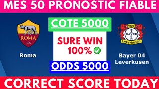 PRONOSTIC FOOTMES PRONOSTIC FOOTBALL AUJOURDHUI football prediction  CORRECT SCORESCORE EXACT [upl. by Sheryle]