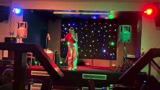 Abby Faye  Ooh Aah Just A Little Bit Gina G cover in Newton Aycliffe 05102024 [upl. by Nappie]