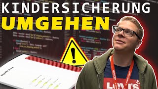 Kindersicherung in der FritzBox umgehen iPhone Android Windows Linux [upl. by Naresh]