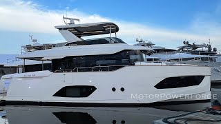 25 Million 2022 Absolute Navetta 58 Complete Yacht Tour [upl. by Daniel]