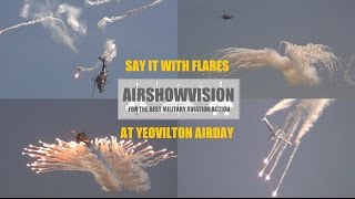 YEOVILTON AIRDAY quotSAY IT WITH FLARESquot COMPILATION airshowvision [upl. by Aitat397]