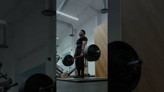 225KG x 2 paused deadlift dnb drumandbass deadlift [upl. by Araec]