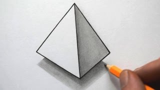 How to Draw a Pyramid [upl. by Franz]