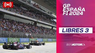 F1 DIRECTO Libres 3  GP España F1 2024 22  SoyMotorcom [upl. by Sucam313]