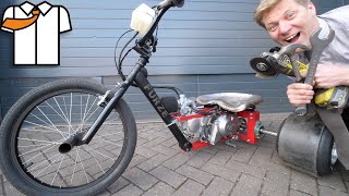 Make a Motorised Drift Trike with Basic Tools [upl. by Eramal435]