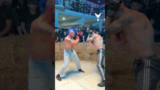 ¡Una batalla feroz de boxeo en guantes de MMA 🥊 mma boxeo mexico argentina battle pelea ufc [upl. by Kelcey]