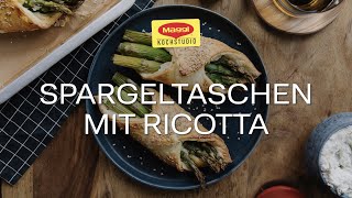 Spargeltaschen mit Ricotta und Parmesan [upl. by Areemas]