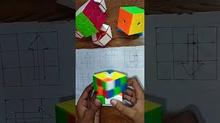 r u r u cube solving trick shorts ytshorts Rk cubing world [upl. by Bridges]