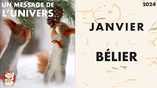 BÉLIER JANVIER 2024 HOROSCOPE FAMILLE TRAVAIL FINANCES [upl. by Anirat735]