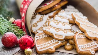 Recette  Biscuits de Noël sans gluten [upl. by Mendive]