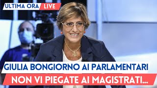 Giulia Bongiorno Furiosa Svela La Verità su Parlamentari e Magistrati [upl. by Haran476]