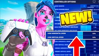 Ultimate Controller SETTINGS In Fortnite Season OG NEW Best Sensitivity for CONSOLESWITCHPC [upl. by Weaver858]