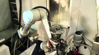 Danish robots ensures production flow [upl. by Ailefo21]