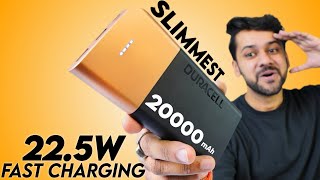 Lightweight and Powerful  Duracell 20000mAh Slimmest Power Bank  Unboxing amp Review [upl. by Annekcm665]