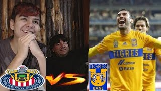 CHILENOS REACCIONAN a CHIVAS 23 TIGRES  REMONTADA EPICA [upl. by Aloel]