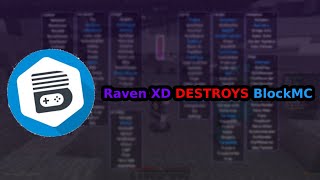 Raven XD DESTROYS BlocksMC [upl. by Edmonds]