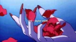 red taylors version  taylor swift slowed  reverb [upl. by Adnerb]