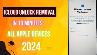 How To Remove iCloud Activation Lock 2024 [upl. by Aerdno441]