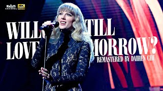 Remastered 4K • 60fps Will You Still Love Me Tomorrow  Taylor Swift • Rock amp Roll Hall of Fame [upl. by Tammany]