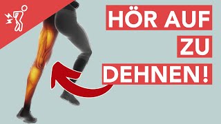 Beweglichkeit verbessern – Beinrückseite dehnen ist kontraproduktiv │ SanoGym [upl. by Einhoj]