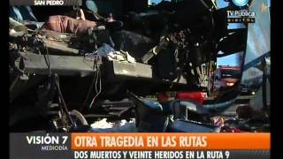 Visión Siete Tragedia en la ruta 9 [upl. by Paderna]