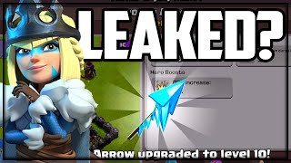 ALL NEW Epic Hero Equipment LEAKED Clash of Clans [upl. by Haven]