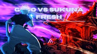 Gojo vs Sukuna  Manga EditAMV4k60fps [upl. by Aissej291]