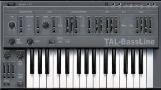 Free Roland SH101 Synthesizer VST Emulation [upl. by Ahselak531]