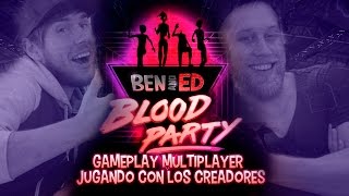 Jugando El Primer Nivel Multiplayer Con Los Creadores De Ben And Ed  Ben And Ed Blood Party Test [upl. by Gschu]