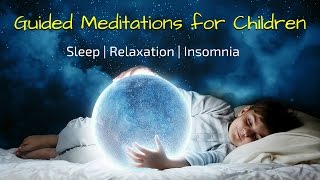 Guided Meditations for Kids to Sleep  Sleep Meditation for Children 5 in 1  Bedtime Relaxation [upl. by Petrine]