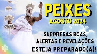 PEIXES AGOSTO 2024 â™“UMA VITÃ“RIA SILENCIOSA ATRÃS DA OUTRAðŸ˜± SEPARAÃ‡ÃƒO E REENCONTROðŸ˜µSUA SORTE E O AZAR [upl. by Katushka]