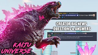 Kaiju Universe Is Coming Back With Big Updates amp All New Questions And Answers   Roblox [upl. by Akinet309]