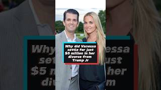 Why did Trump’s former daughterinlaw Vanessa decide to settle for just 5 million donaldtrump [upl. by Cadel]