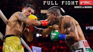 Barrios vs Maidana FULL FIGHT May 4 2024  PBC on Prime Video PPV [upl. by Acinimod]