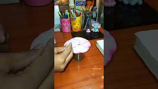 Tissue se flower🌸 craft diy art trending viralshorts [upl. by Hirschfeld]