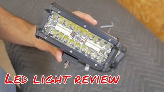 7 inch Led off road work lights by NAO [upl. by Coplin598]