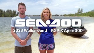 2023 SeaDoo RXPX Apex 300 Walkaround [upl. by Eseenaj111]