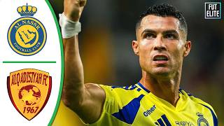 Cristiano Ronaldo Goal  AlNassr vs AlQadisiya 12 Extended Highlights amp Goals 2024 [upl. by Ardnaeed631]