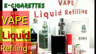 VAPE Tricks  How To Refill Juice In Vape [upl. by Ahsienyt]