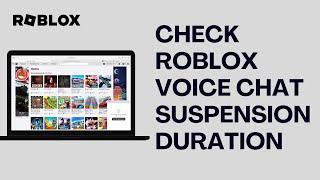 How to Check Roblox Voice Chat Suspension Duration Simple [upl. by Boak513]