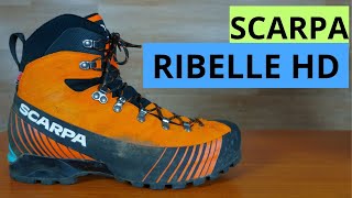 Il MIGLIOR SCARPONE DALPINISMO  Recensione Scarpa Ribelle HD [upl. by Krefetz]