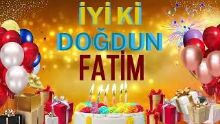 FATİM  Happy Birthday Fatim [upl. by Bollinger815]