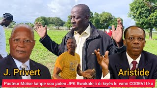 Pasteur Moïse fache li salanbe Dodo Ki te vin kraze jaden Bwakale a [upl. by Iluj]