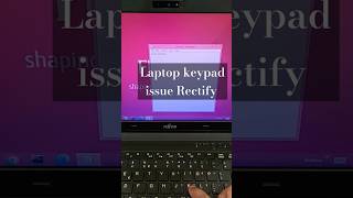 Laptop keyboard not working touchpad lenovo hp [upl. by Ecerehs234]