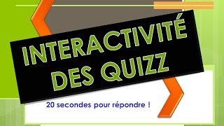 Interactivité des QUIZZ du Cours de la Science des Matériaux pour le GMP [upl. by Asin221]