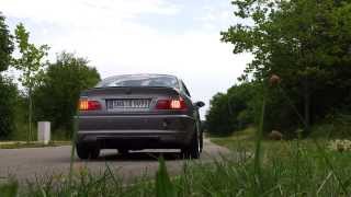 BMW E46 330ci with Inside Performance Exhaust ala´ M3 CSL Look [upl. by Rozek424]